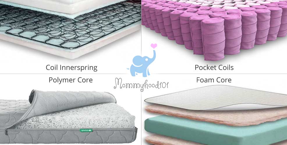 5 crib foam and vinyl mattress