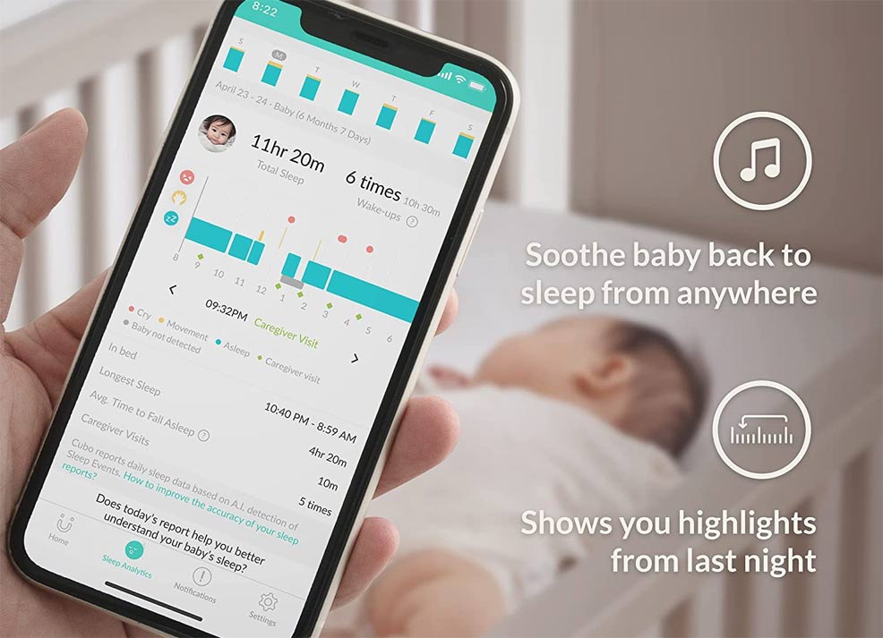 Cubo Ai Plus Baby Monitor Review and Videos - Mommyhood101