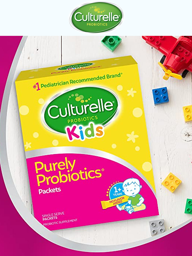 a box of culturelle kids purely probiotics packets