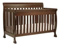 davinci kalani crib in dark wood