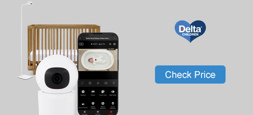 check prices on the Delta Children Smart Sleep Video Baby Monitor