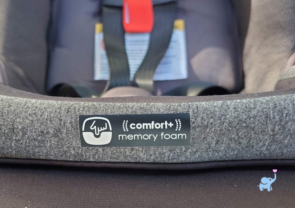 diono radian 3qx car seat memory foam