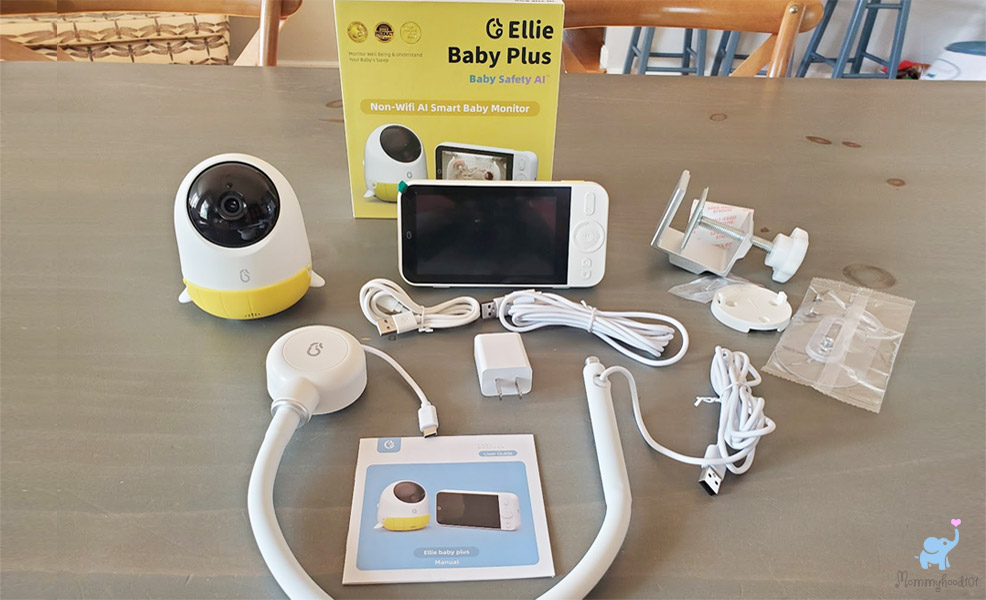 unboxing the ellie baby plus baby monitor