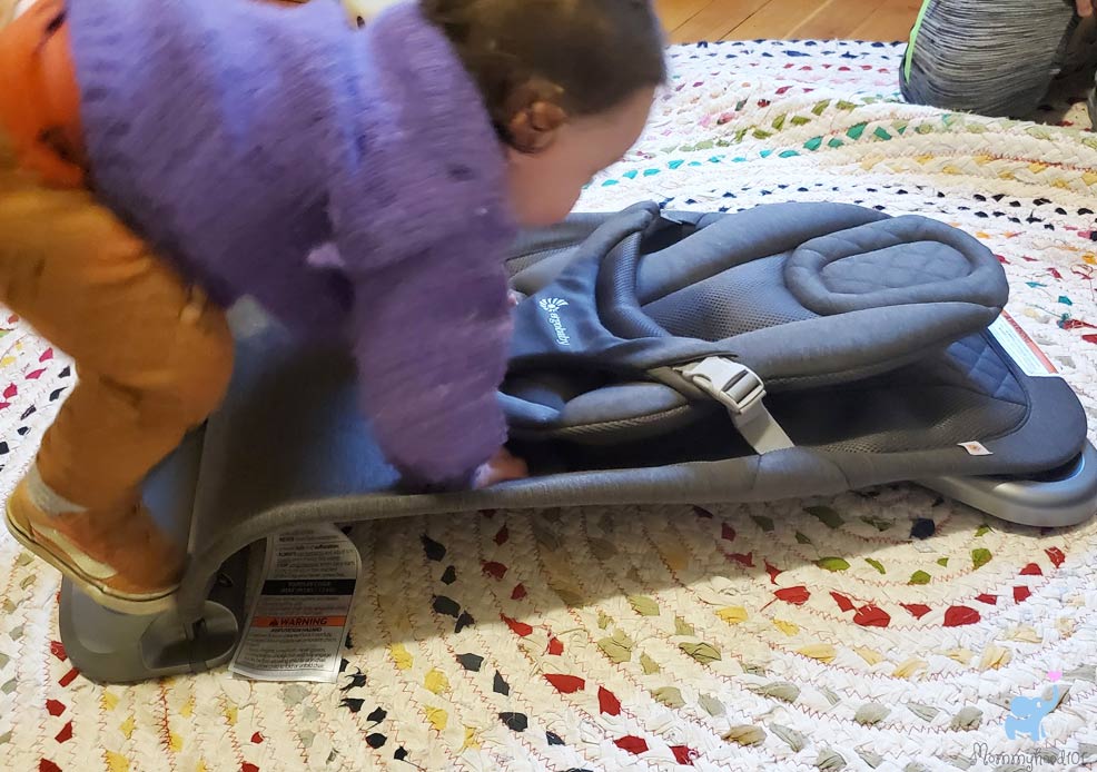 ergobaby evolve review folded for storage