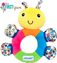 best sensory toys the first years baby rattle