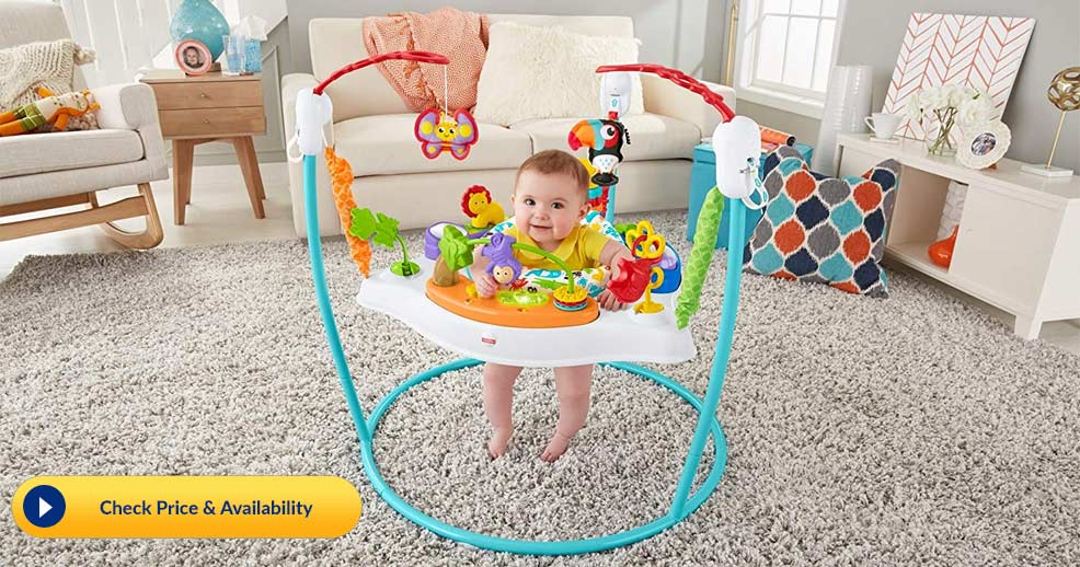 Jumperoo Review: This Baby Jumper Is The Only Way I Get Anything Done -  Forbes Vetted