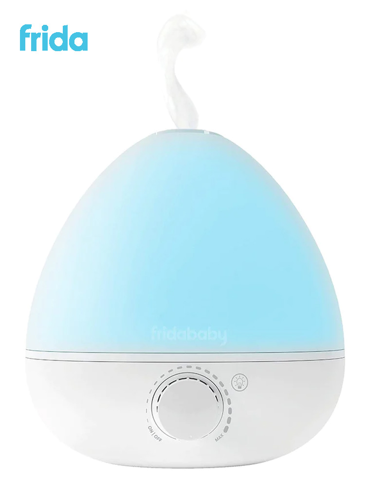 cool mist coming out of the top of the fridababy breathefrida humidifier