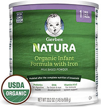 best natural organic baby formula