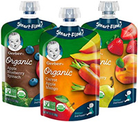 gerber organic baby purees