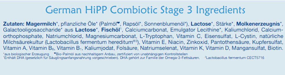 german hipp stage 3 ingredients