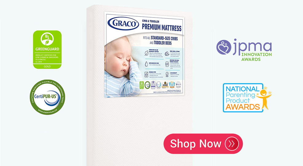 Graco crib mattress in a box sale