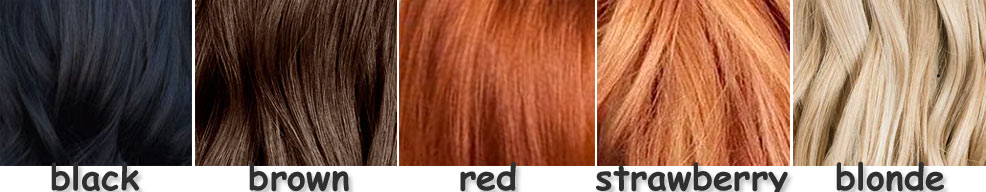 recessive genes hair color