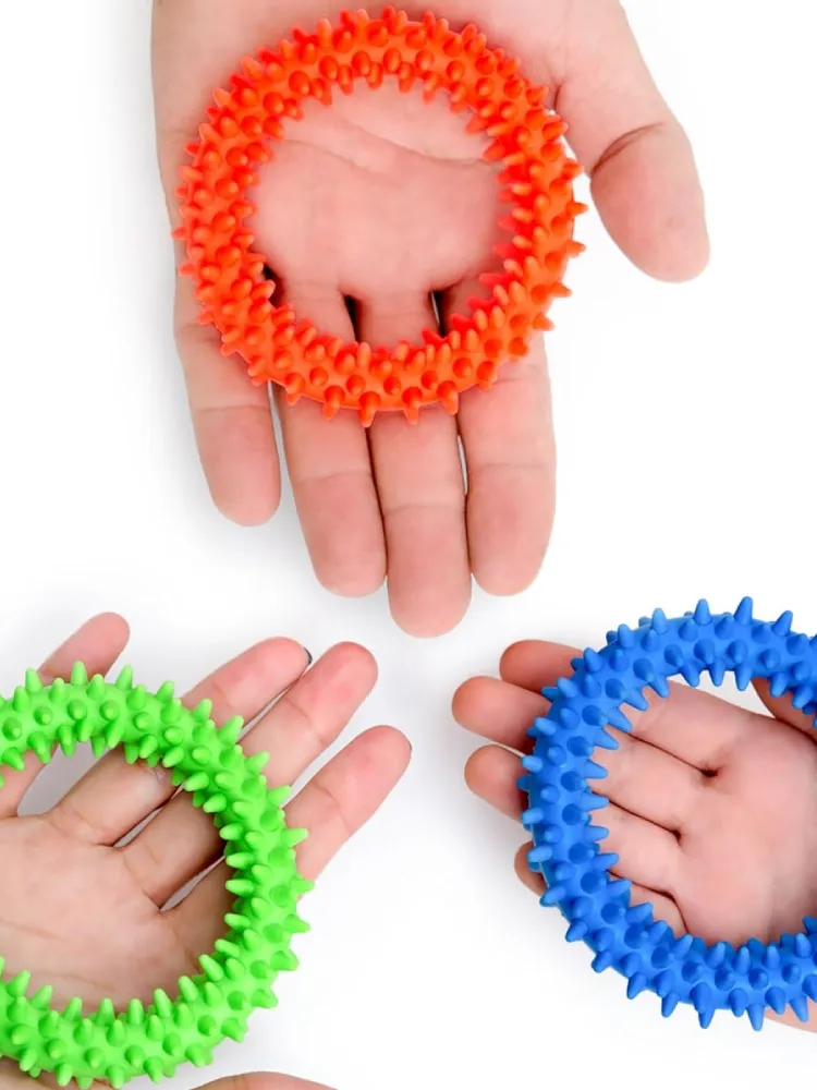 hedgehog spikey rings