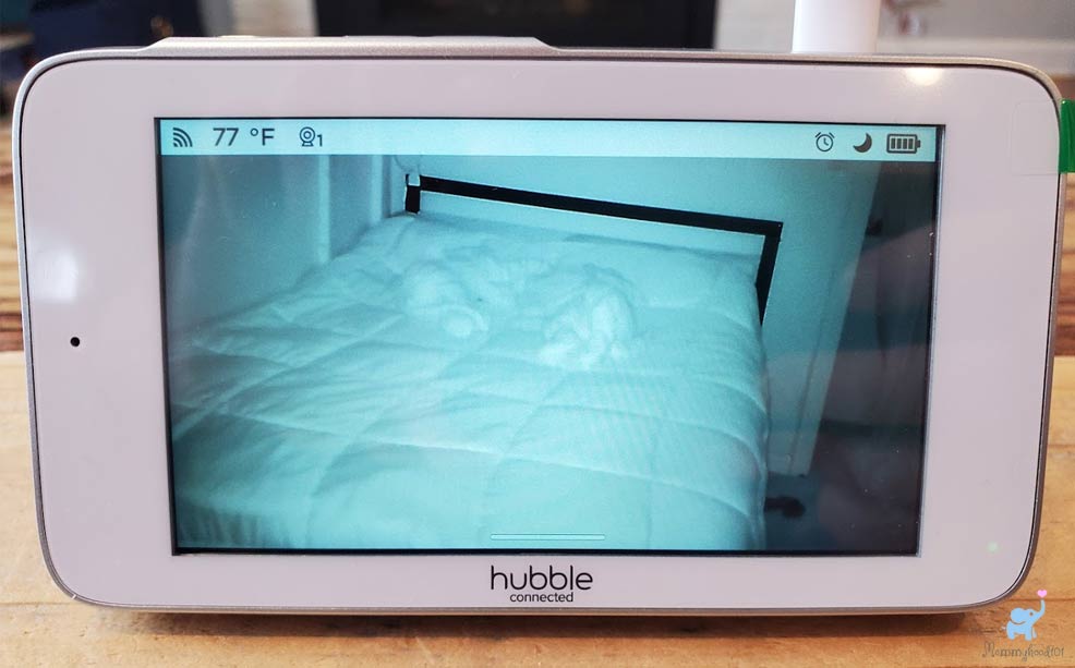 hubble baby monitor review parent unit night vision