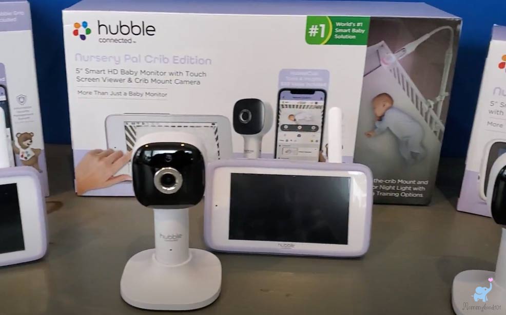 the hubble nursery pal crib edition baby monitor