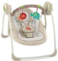 Baby swing best sale low to ground