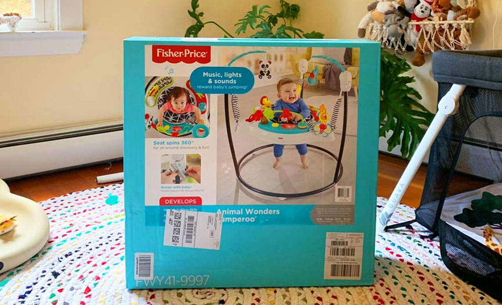 Fisher price animal clearance wonders jumperoo reviews