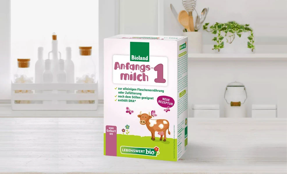 a box of lebenswert formula on the kitchen counter