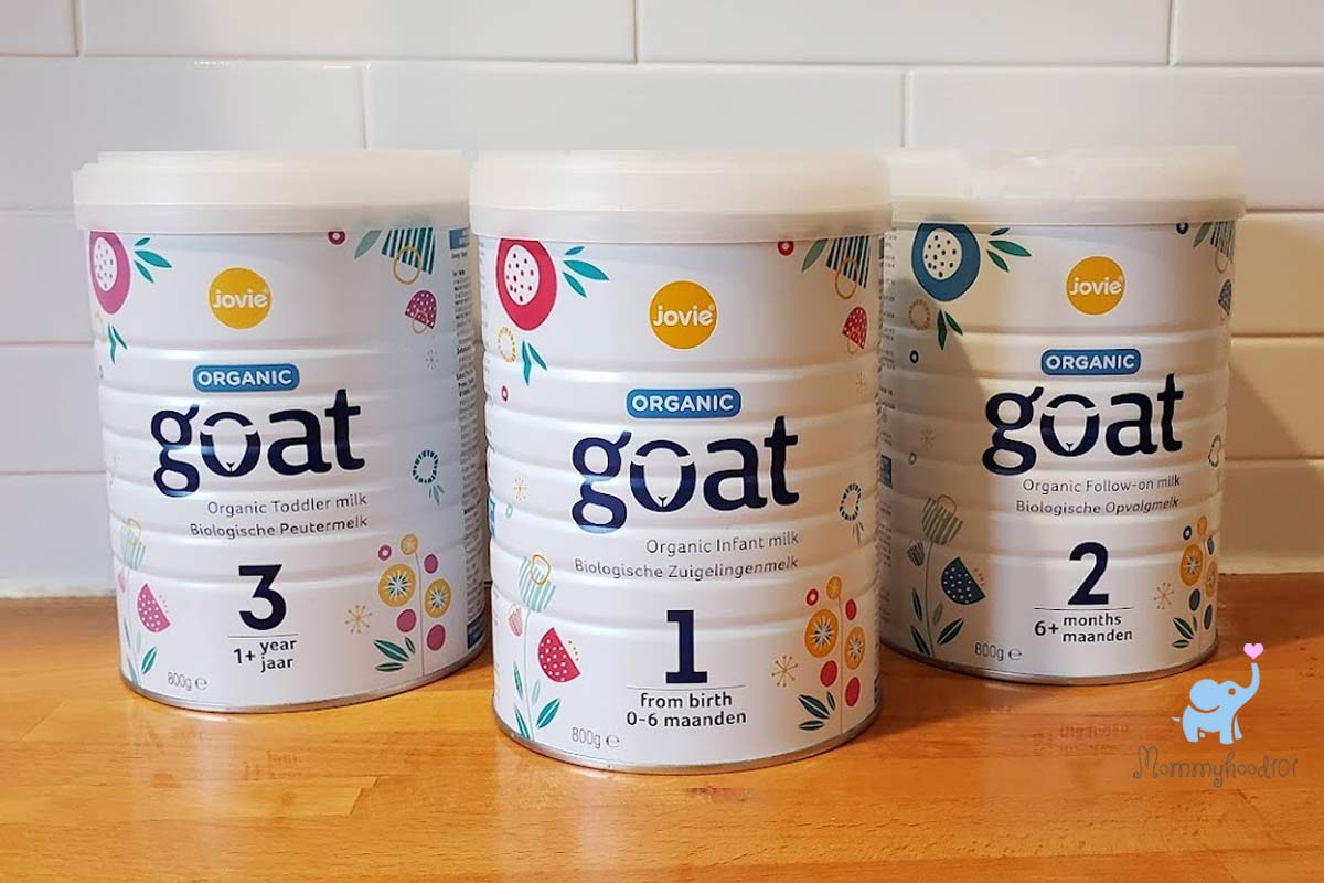 Jovie Goat Organic infant milk, the formula for your baby