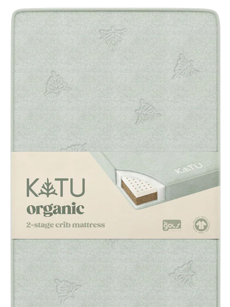 best crib mattress of the year the katu organic crib mattress with the gots and gols certification logos