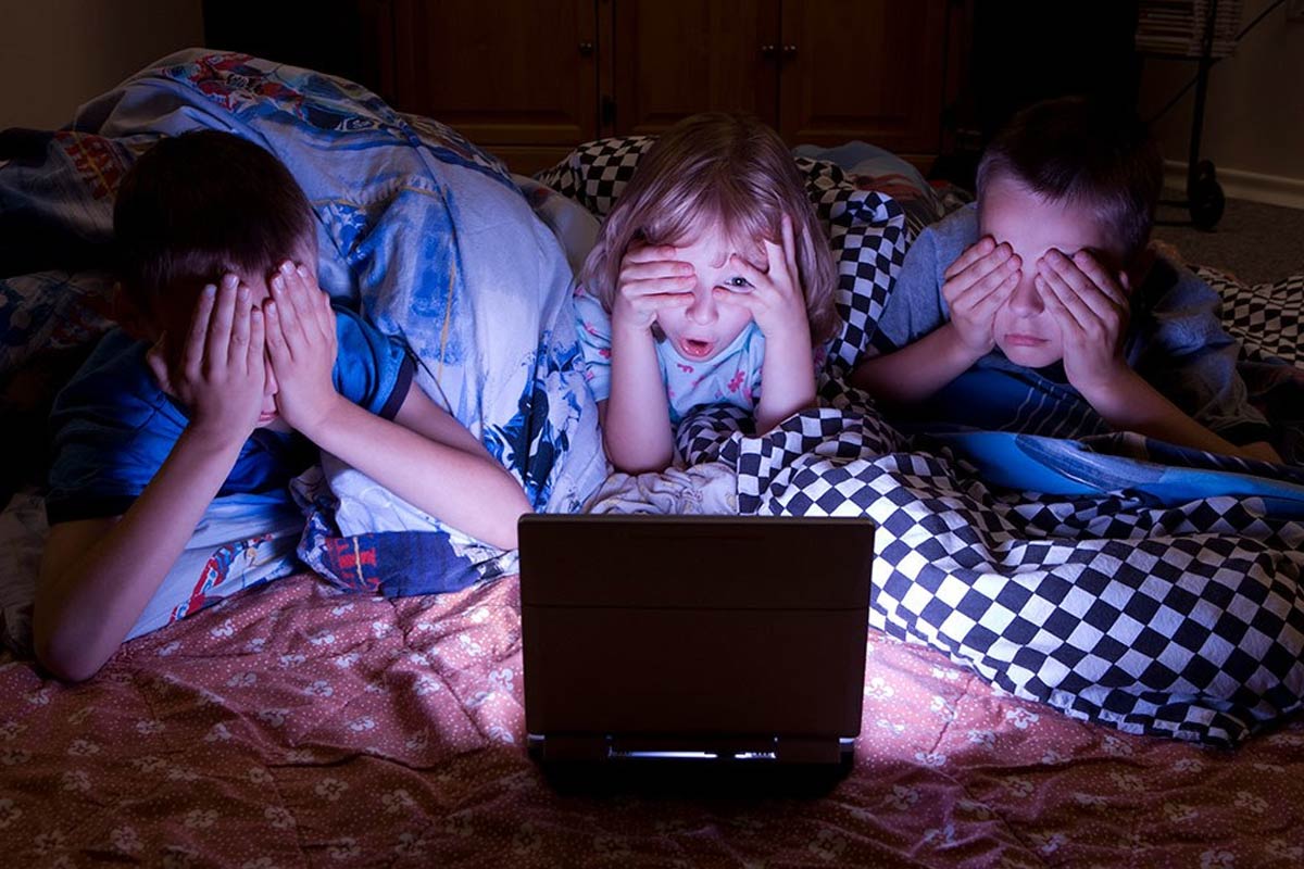 desensitization to scary movies kids science