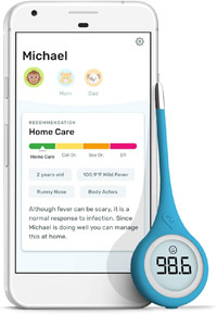 best baby thermometer kinsa smart