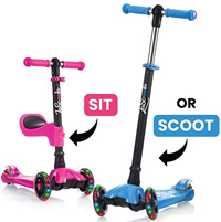 best kids scooter lascoota sit stand