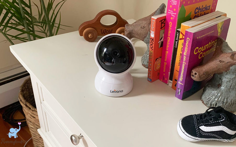 levana mila camera in nursery