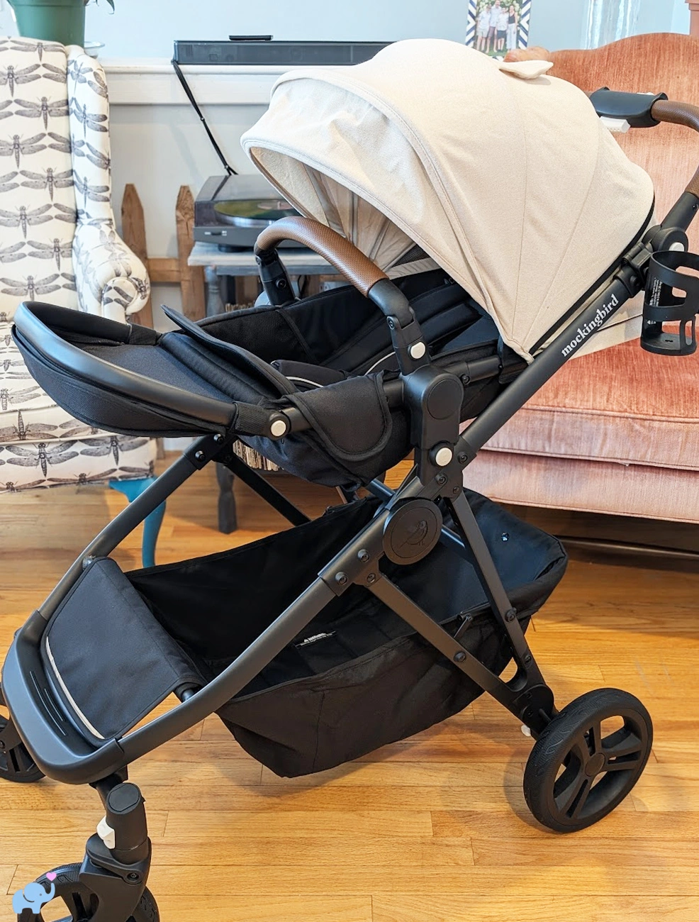 mockingbird 3.0 lay-flat toddler seats