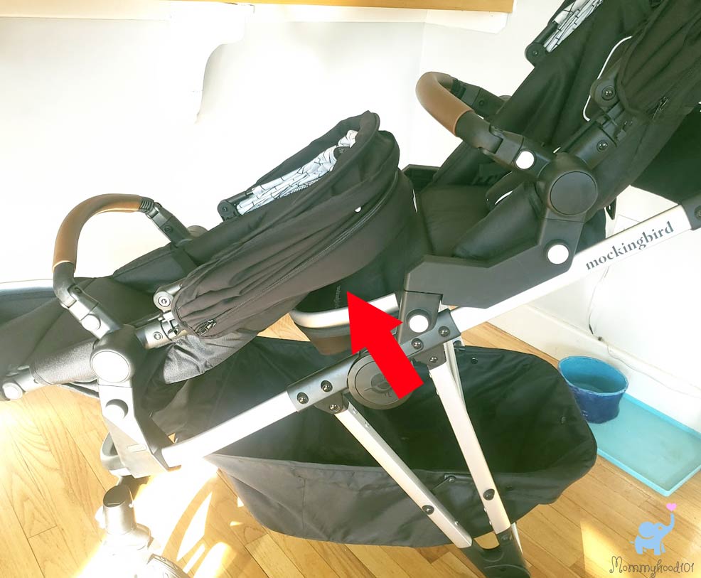 mockingbird 2.0 stroller seat interference