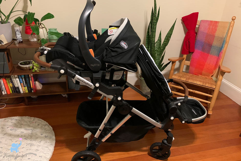 mockingbird double stroller seating configurations