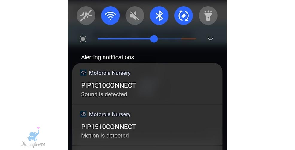 motorola baby monitor smartphone motion alerts sound alerts