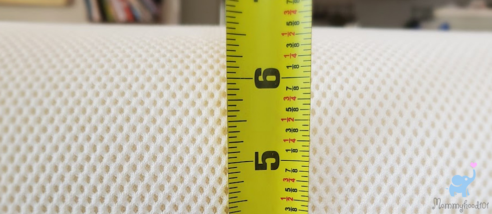 dimensions and thickness of the naturepedic crib mattress