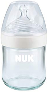 nuk glass baby bottles