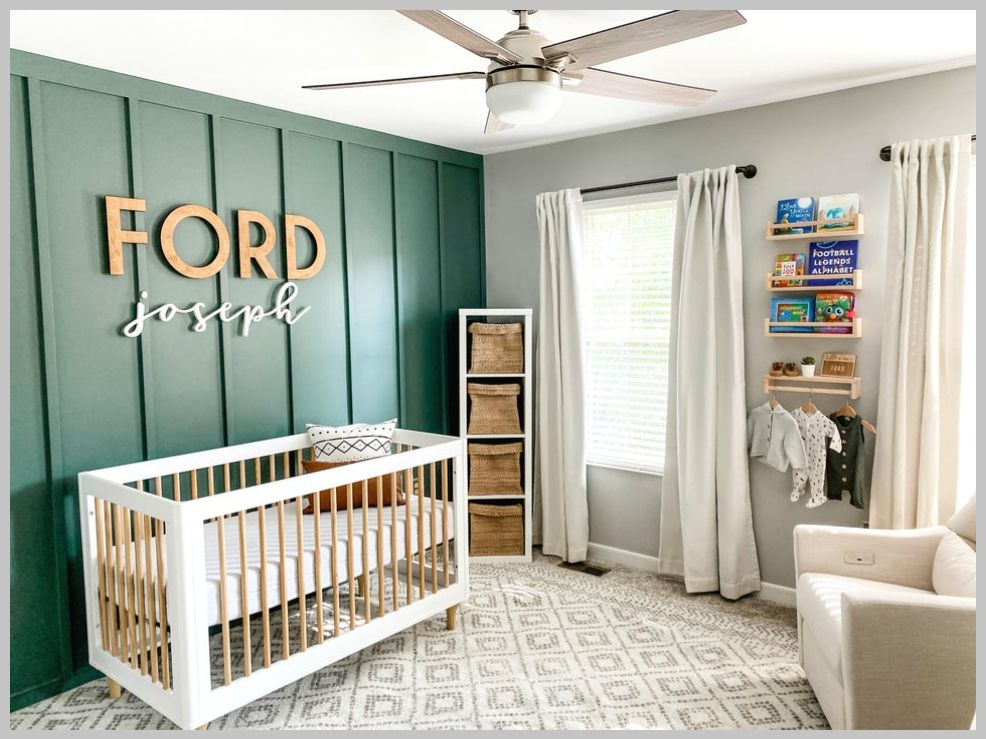 modern nursery theme