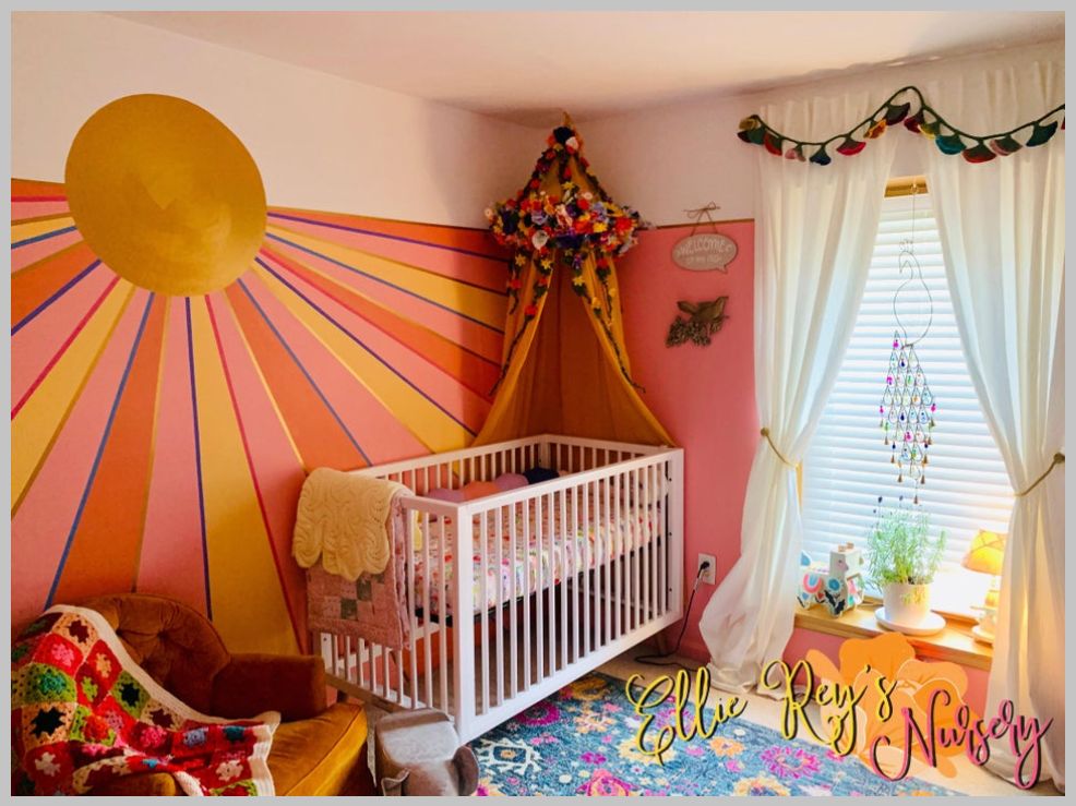 retro nursery theme