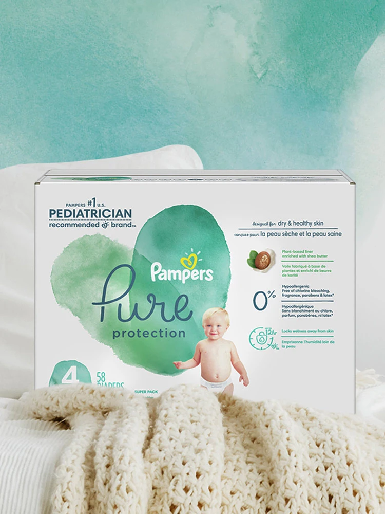 pampers pure protection diapers