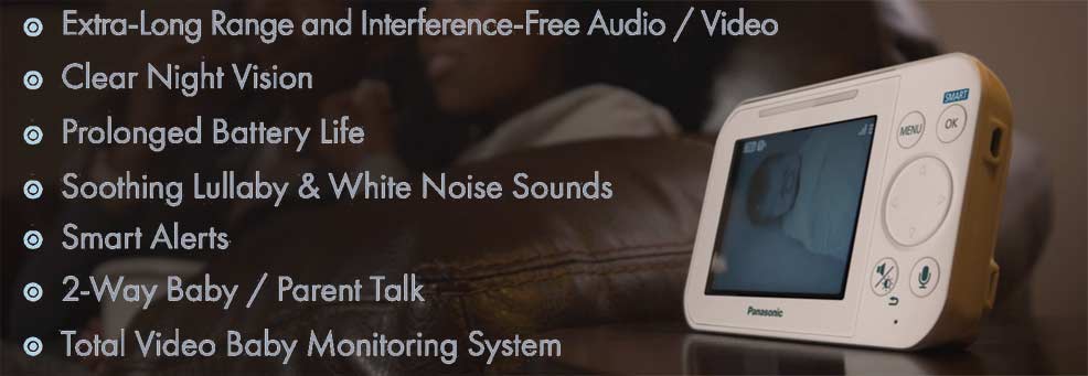 panasonic baby monitor features list