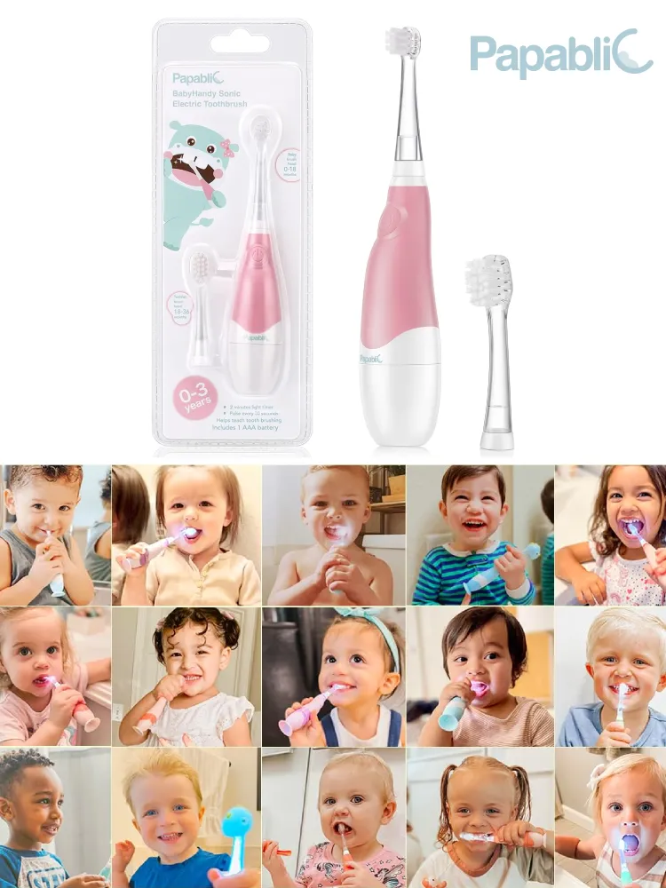 Papablic BabyHandy Sonic Electric Toothbrush for babies