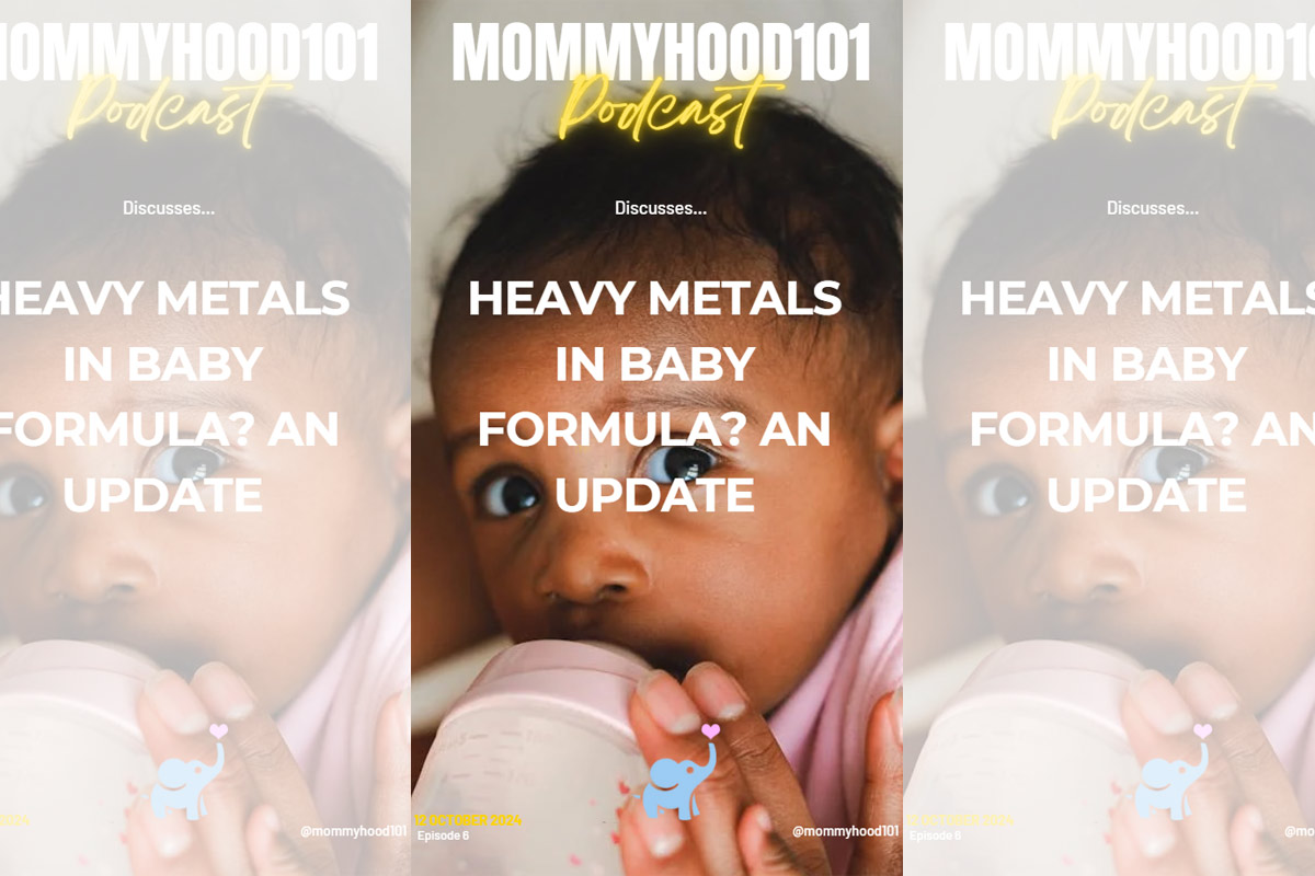 podcast discussion of heavy metals in baby formula