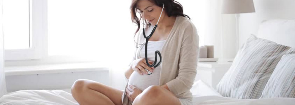 stethoscope to hear fetus baby pregnancy