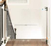 best baby gate qdos crystal clear stairs