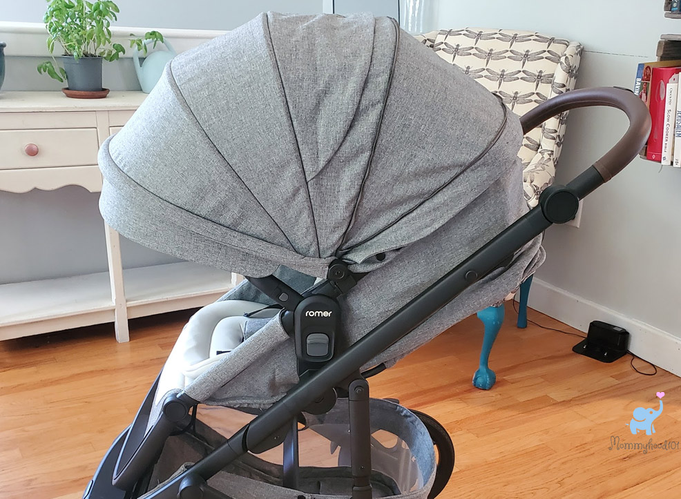 romer tura stroller with extended canopy