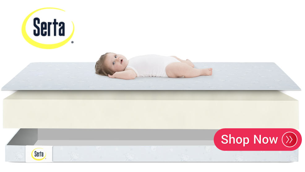 Serta best sale mattress baby