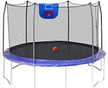 the skywalker jump and dunk trampoline