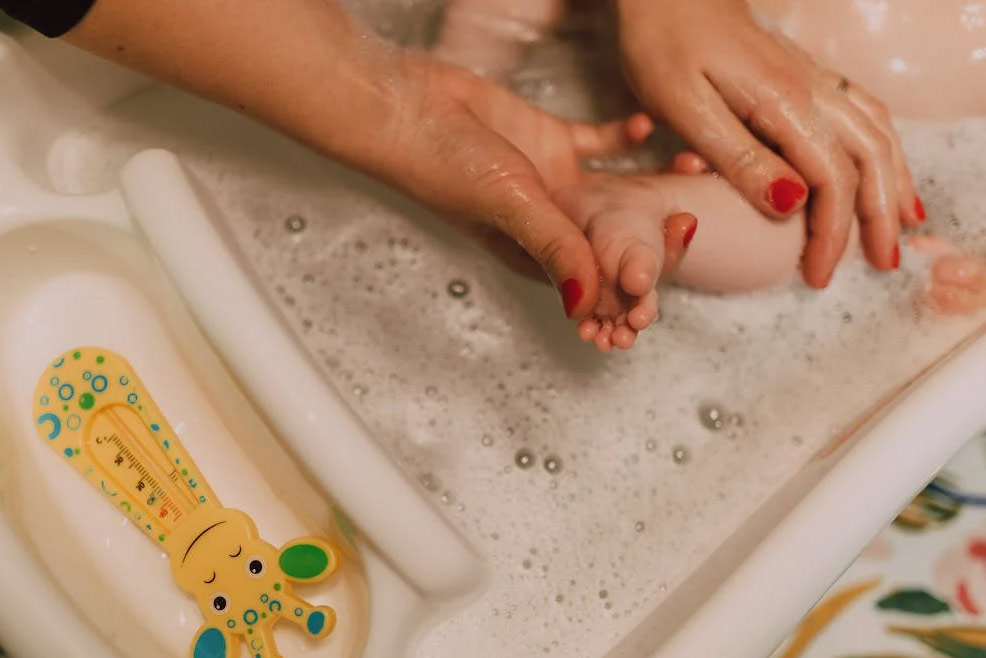 sleep tips baby bath