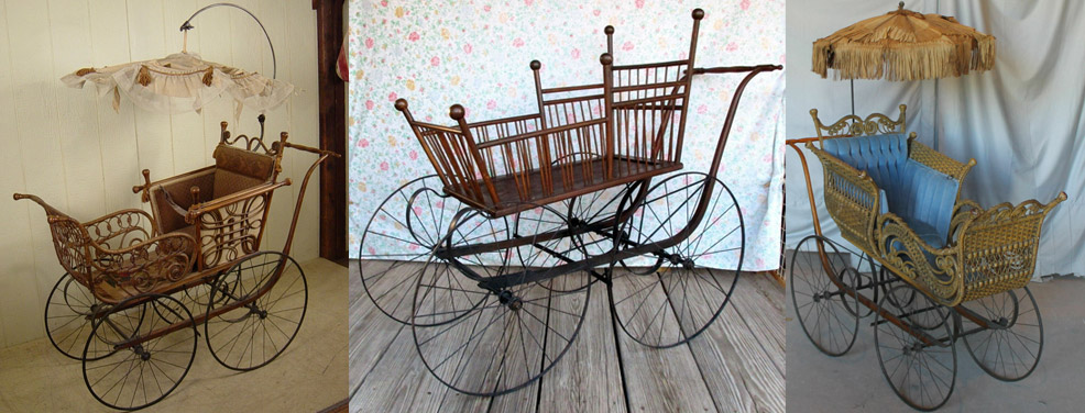 1890s baby strollers carriages prams
