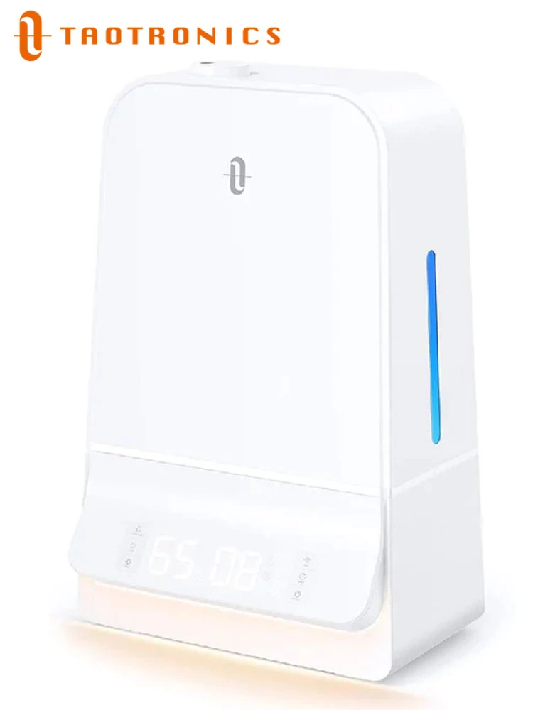 TaoTronics 6L cool mist humidifier on a nursery table