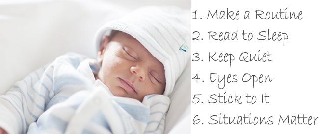 Ways to make outlet baby sleep