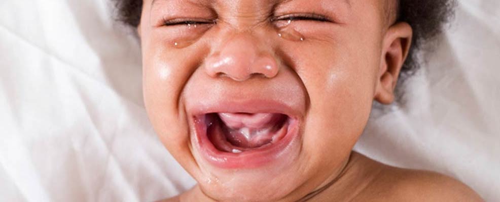 baby teething pain